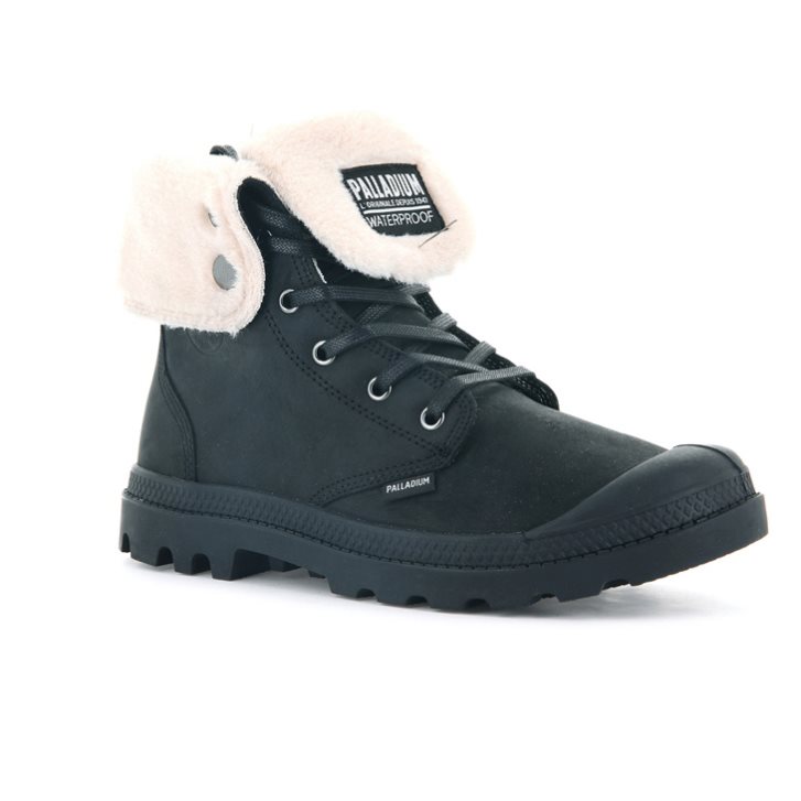 Palladium Baggy Leather ESS WPS Boots γυναικεια μαυρα | MNWB37840