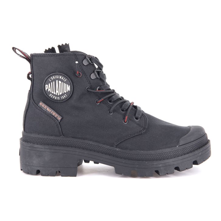 Palladium Pallabase Metro Boots γυναικεια μαυρα | FUGN35216