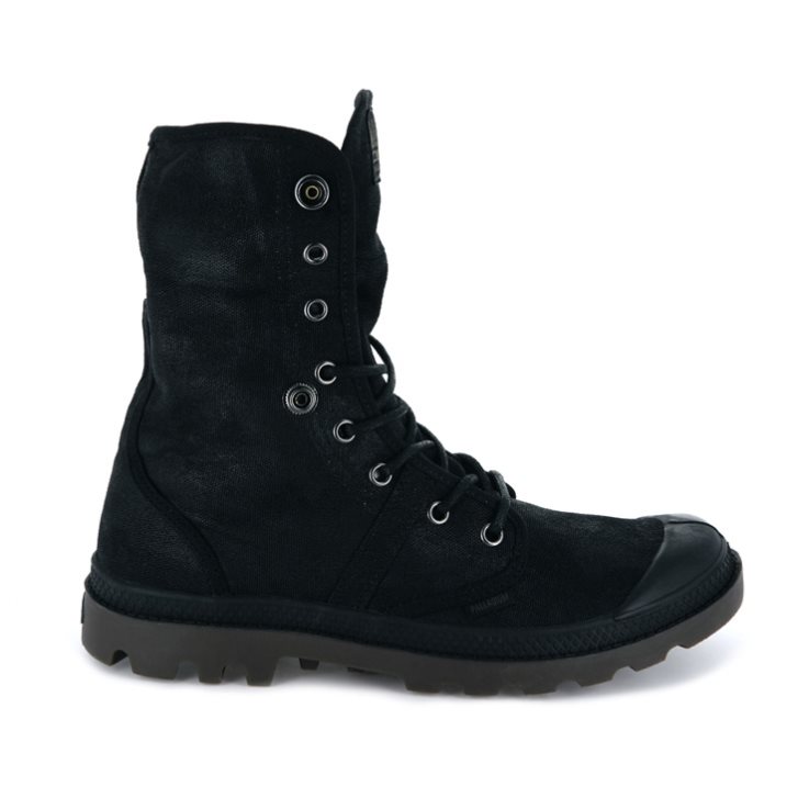 Palladium Pallabrousse BGY WAX Boots γυναικεια μαυρα | DPVN79162