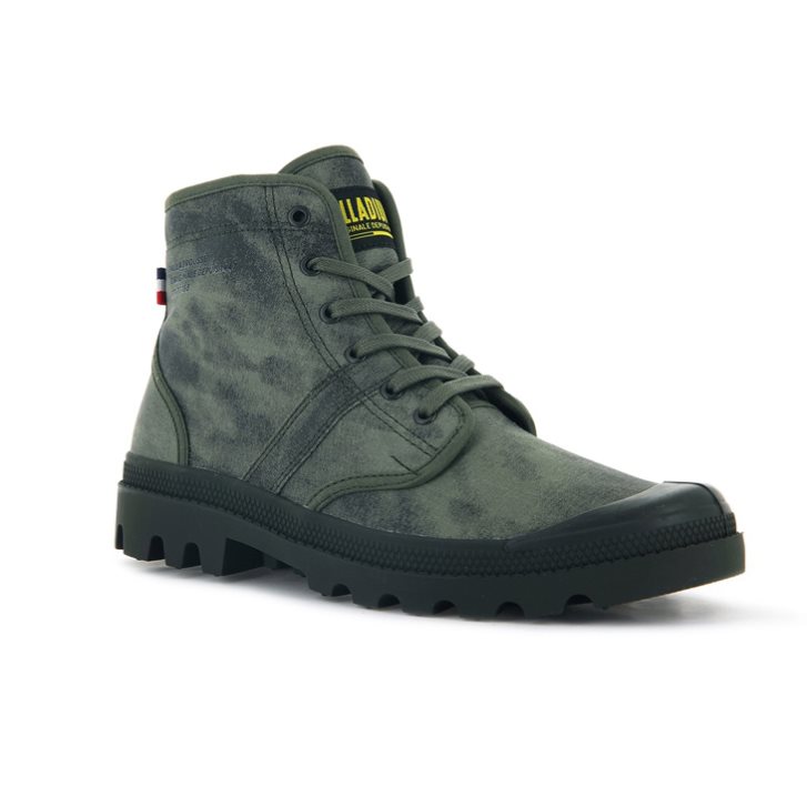 Palladium Pallabrousse Legion WAX Boots γυναικεια Ελιά | UYPH97382