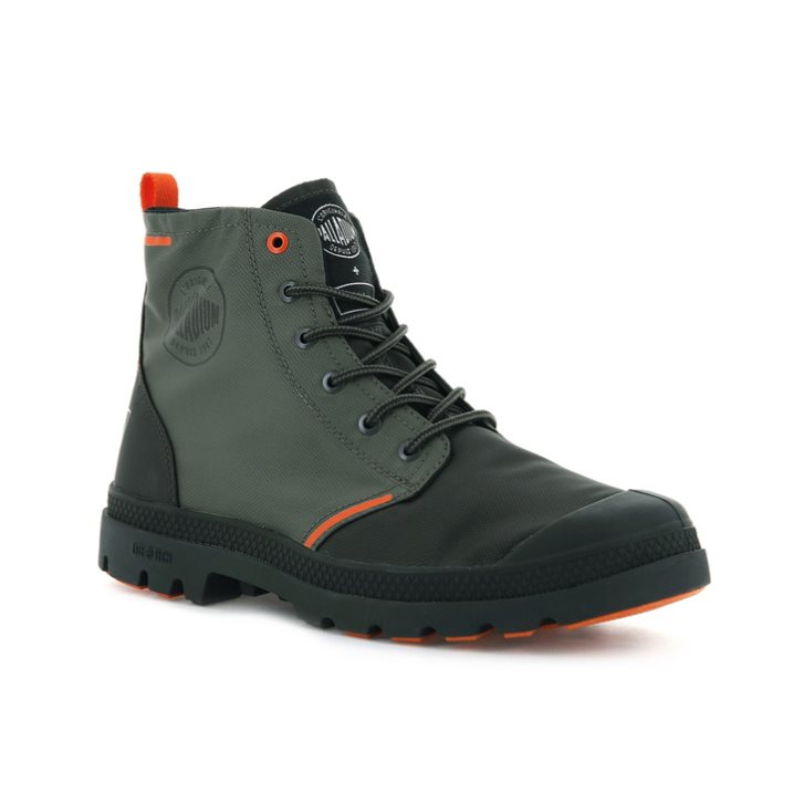 Palladium Pallafin Recycle Boots γυναικεια Ελιά μαυρα | TZAE98127