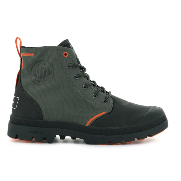 Palladium Pallafin Recycle Boots γυναικεια Ελιά μαυρα | TZAE98127