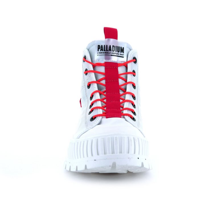 Palladium Pallashock Mid Ticket To Earth Boots γυναικεια ανοιχτο μπλε | JNVO90726