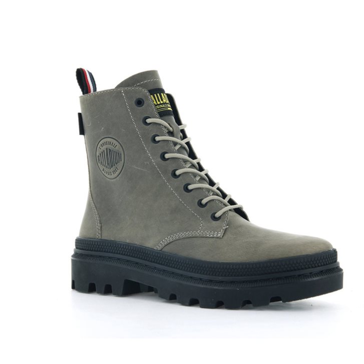 Palladium Pallatrooper Off-3 Boots γυναικεια Ελιά | UJLG27038