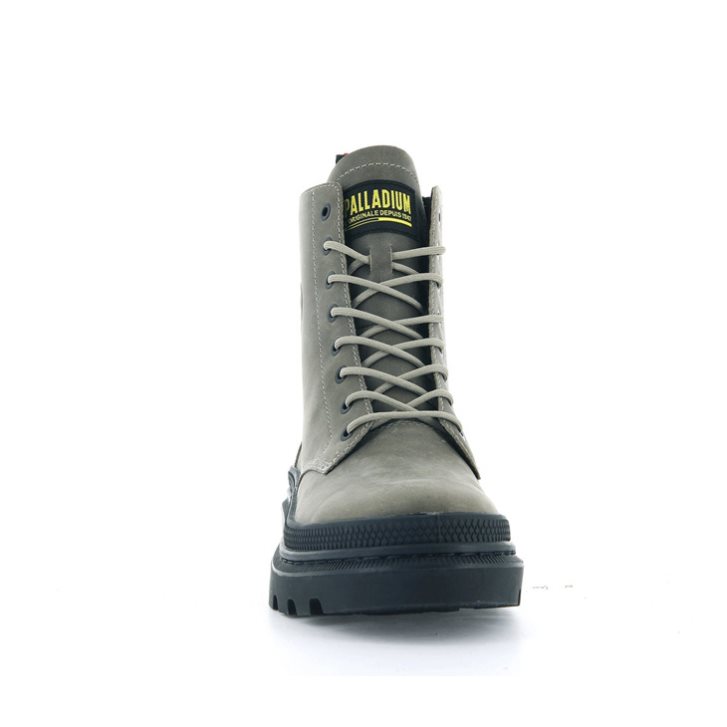 Palladium Pallatrooper Off-3 Boots γυναικεια Ελιά | UJLG27038