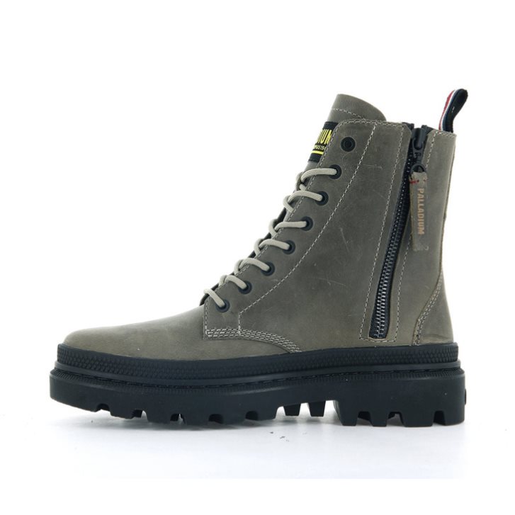 Palladium Pallatrooper Off-3 Boots γυναικεια Ελιά | UJLG27038