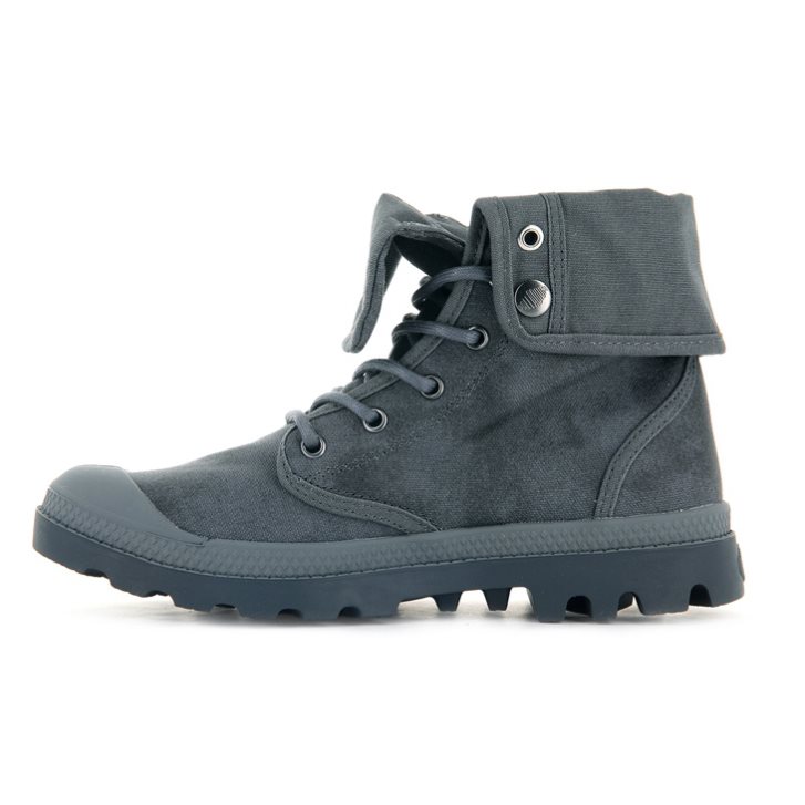 Palladium Pampa Baggy WAX Boots γυναικεια σκούρο γκρι | YKLT45902