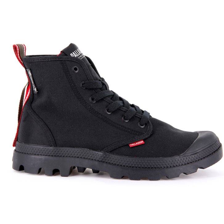 Palladium Pampa Dare 2 Survive Boots γυναικεια μαυρα | VBOC54983