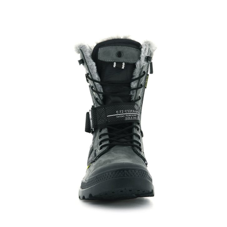 Palladium Pampa Europa Tactical Boots γυναικεια μαυρα | ZYLG60197