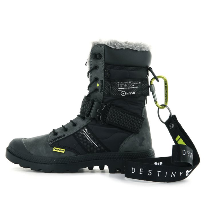 Palladium Pampa Europa Tactical Boots γυναικεια μαυρα | ZYLG60197