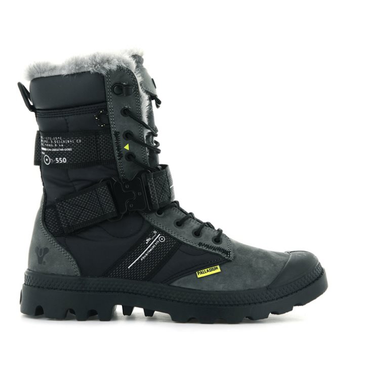 Palladium Pampa Europa Tactical Boots γυναικεια μαυρα | ZYLG60197