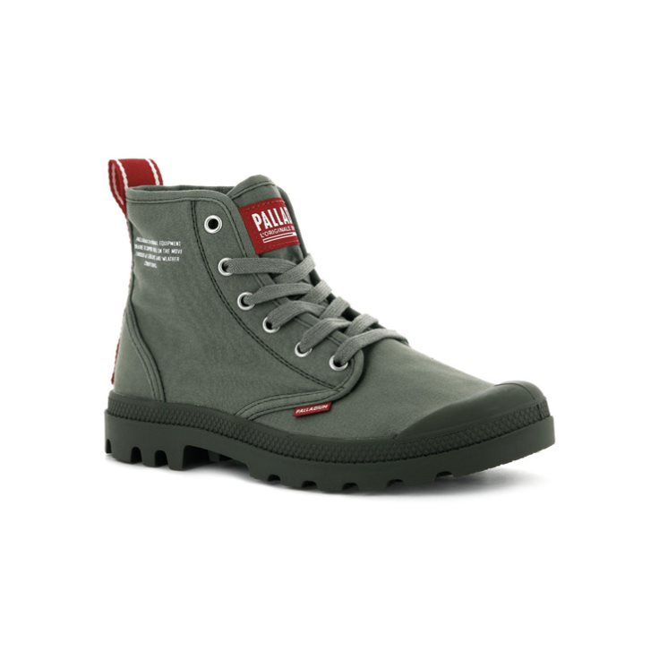 Palladium Pampa Hi Dare Boots γυναικεια Ελιά | EAUV30642