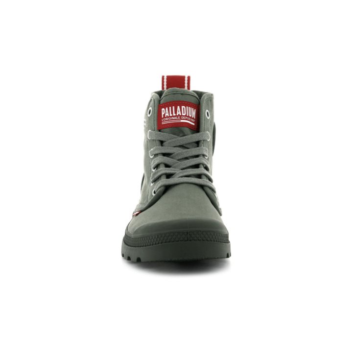 Palladium Pampa Hi Dare Boots γυναικεια Ελιά | EAUV30642