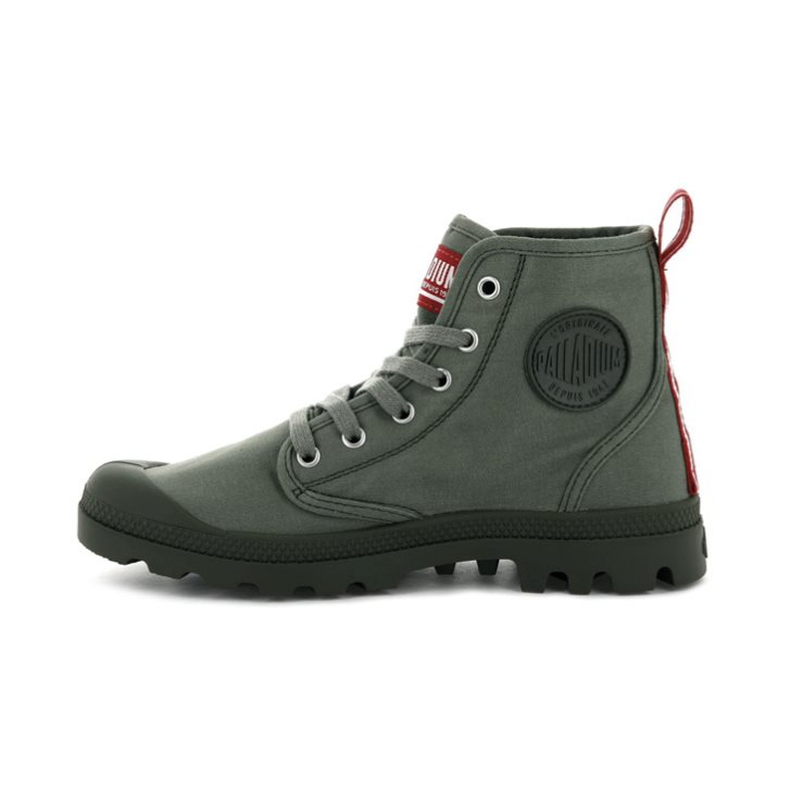 Palladium Pampa Hi Dare Boots γυναικεια Ελιά | EAUV30642