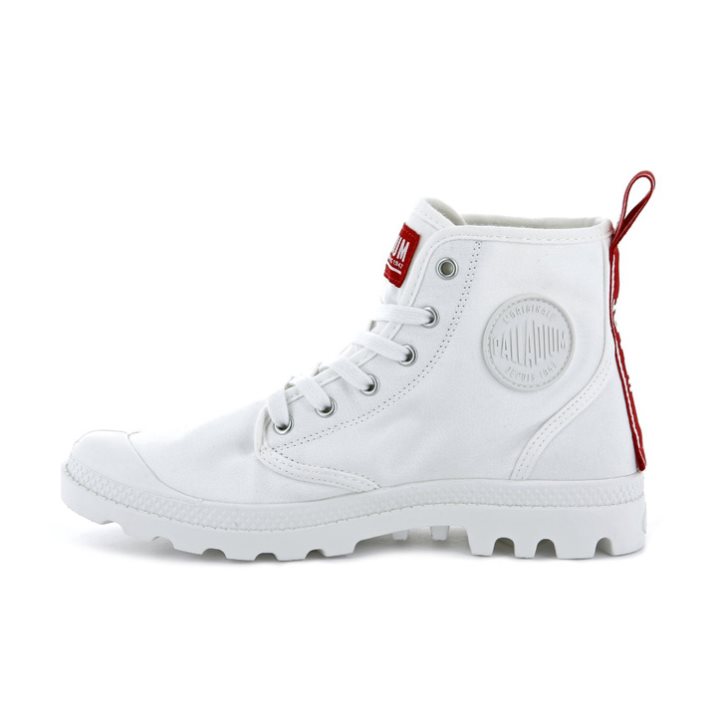 Palladium Pampa Hi Dare Boots γυναικεια ασπρα | KAMY38926