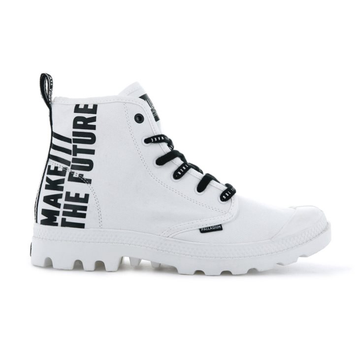 Palladium Pampa Hi Future Boots γυναικεια ασπρα | KXDM28567