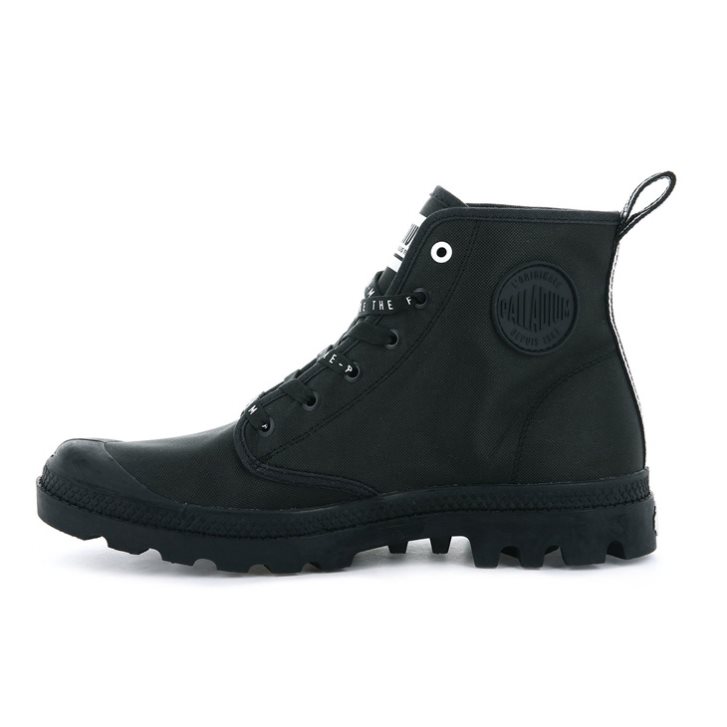 Palladium Pampa Hi Future Boots γυναικεια μαυρα | YNAL29310