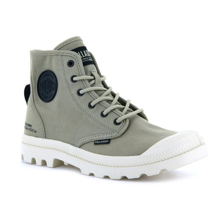 Palladium Pampa Hi Htg Supply Boots γυναικεια πρασινο | AKTL35248