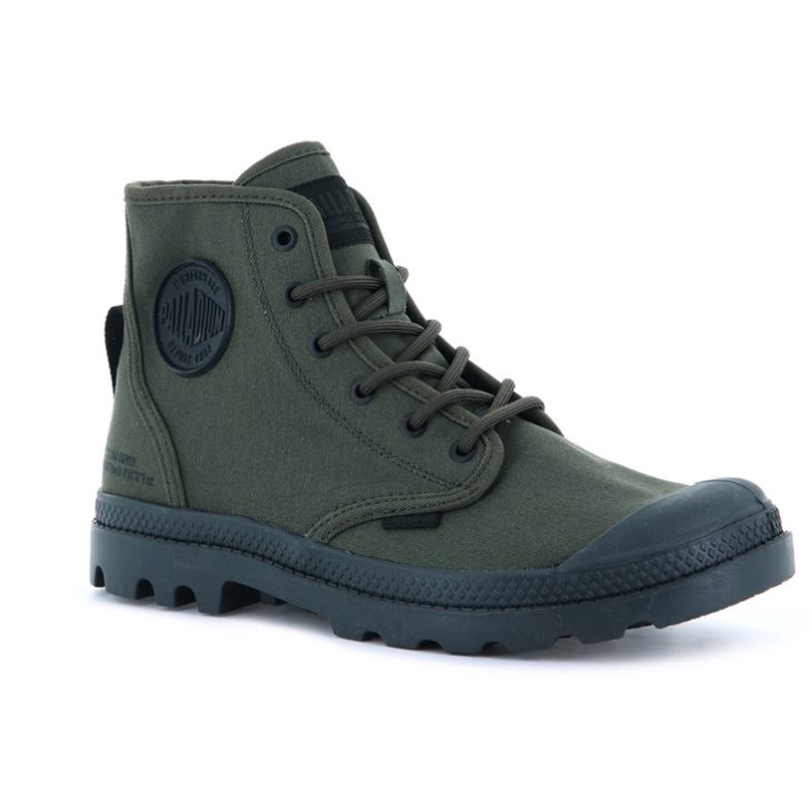 Palladium Pampa Hi Htg Supply Boots γυναικεια πρασινο | NMQI17490