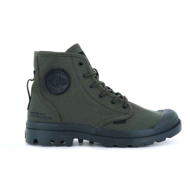 Palladium Pampa Hi Htg Supply Boots γυναικεια πρασινο | NMQI17490