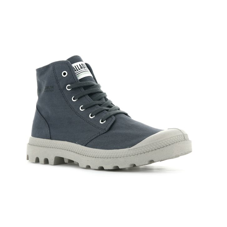 Palladium Pampa Hi Organic II Boots γυναικεια σκουρο μπλε | JRPQ02145