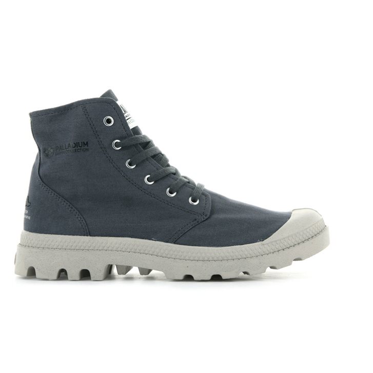 Palladium Pampa Hi Organic II Boots γυναικεια σκουρο μπλε | JRPQ02145