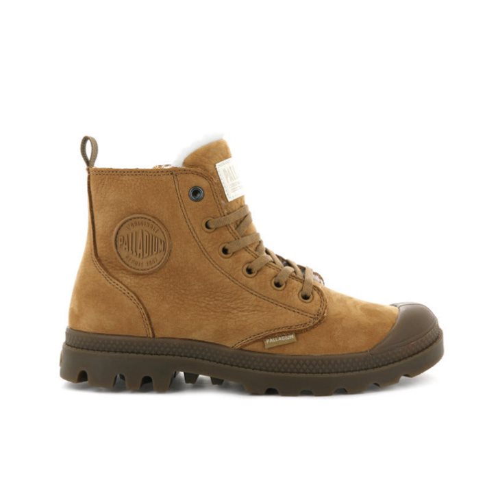 Palladium Pampa Hi Zip WL Boots γυναικεια καφε | JMPU48670