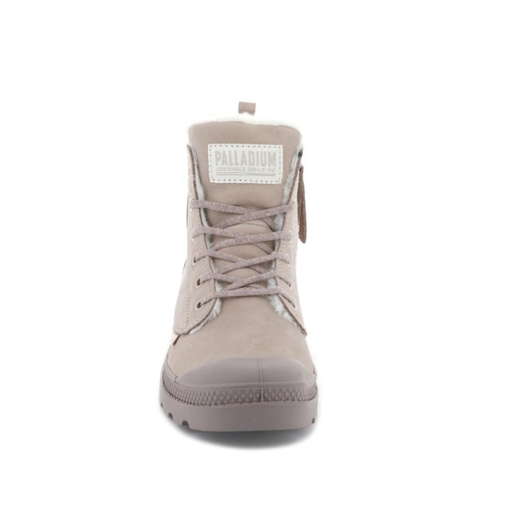 Palladium Pampa Hi Zip WL Boots γυναικεια ροζ | KWMH02189