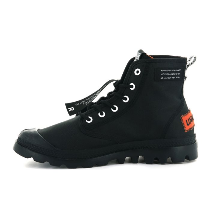 Palladium Pampa Lite Overlab Boots γυναικεια μαυρα | YNHA43918