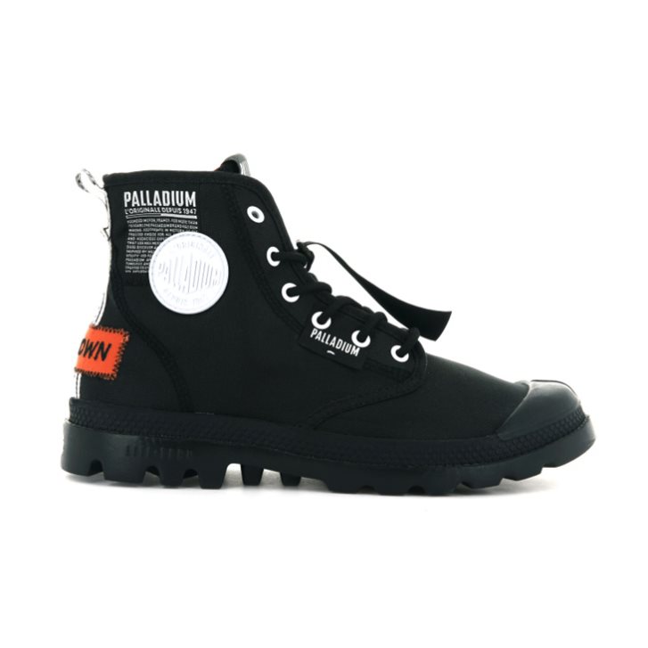 Palladium Pampa Lite Overlab Boots γυναικεια μαυρα | YNHA43918