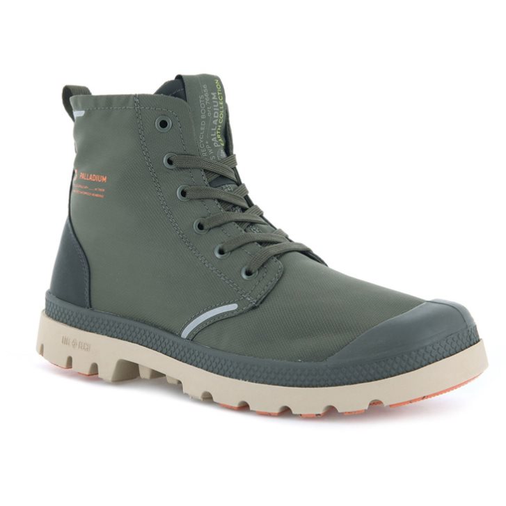 Palladium Pampa Lite+ Recycle WP+ Boots γυναικεια Ελιά | DJPI47296