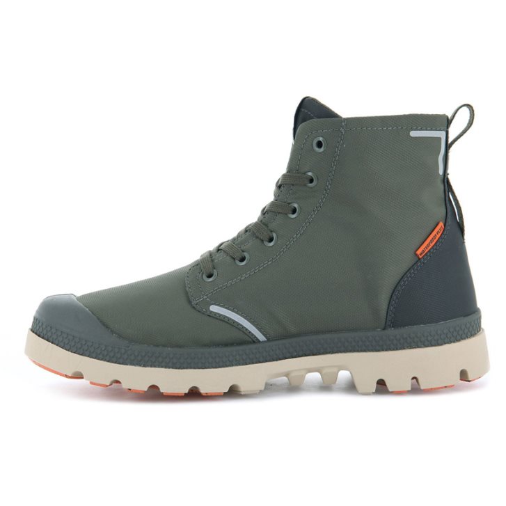 Palladium Pampa Lite+ Recycle WP+ Boots γυναικεια Ελιά | DJPI47296