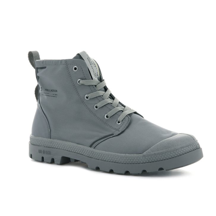 Palladium Pampa Lite+ Recycle WP+ Boots γυναικεια γκρι | HVDS41765