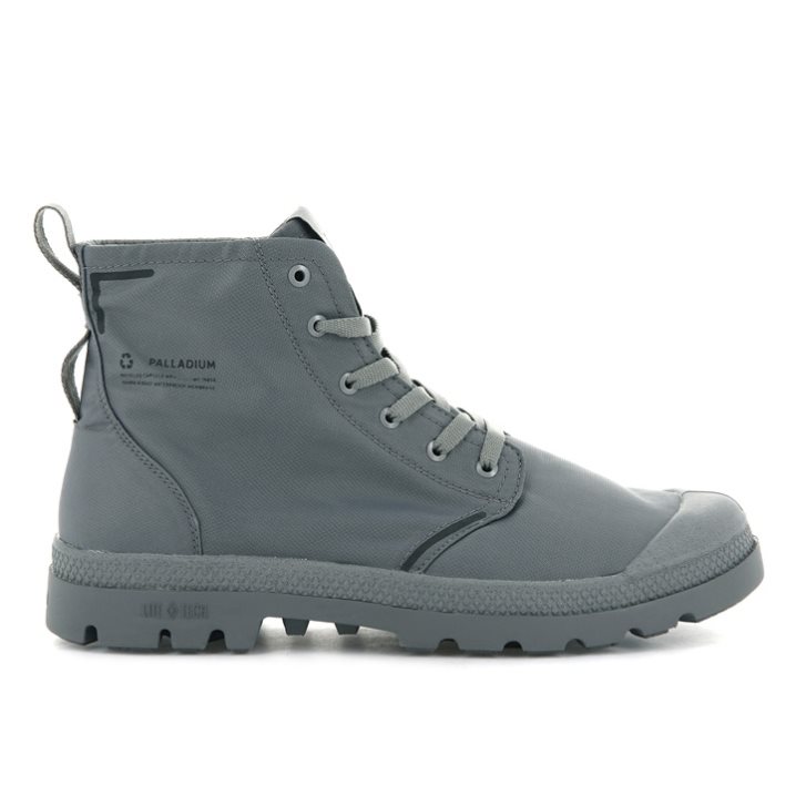 Palladium Pampa Lite+ Recycle WP+ Boots γυναικεια γκρι | HVDS41765