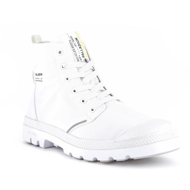 Palladium Pampa Lite+ Recycle WP+ Boots γυναικεια ασπρα | IDNK13675