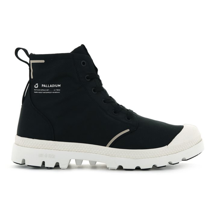 Palladium Pampa Lite+ Recycle WP+ Boots γυναικεια μαυρα | JCGX90134