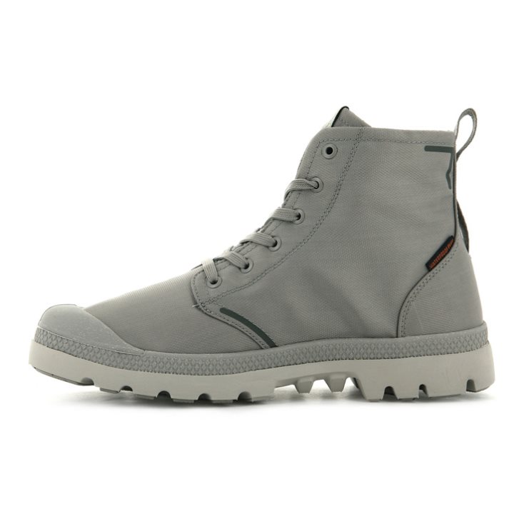 Palladium Pampa Lite+ Recycle WP+ Boots γυναικεια γκρι | JYUF51984