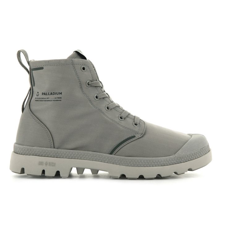 Palladium Pampa Lite+ Recycle WP+ Boots γυναικεια γκρι | JYUF51984