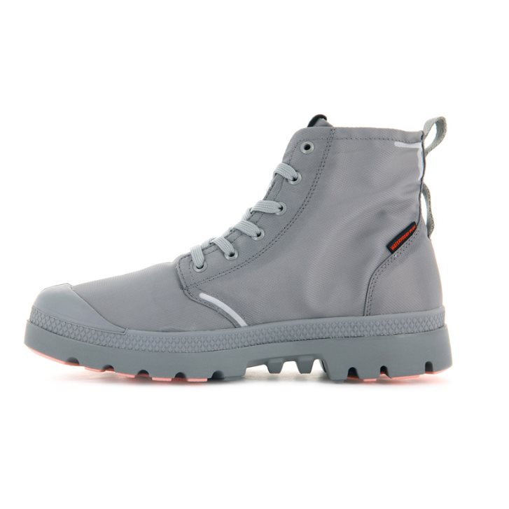 Palladium Pampa Lite+ Recycle WP+ Boots γυναικεια γκρι | MGXN35296