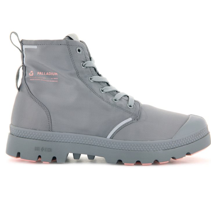 Palladium Pampa Lite+ Recycle WP+ Boots γυναικεια γκρι | MGXN35296