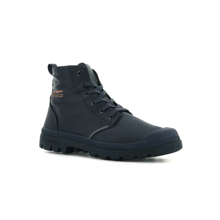 Palladium Pampa Lite+ Recycle WP+ Boots γυναικεια μαυρα | ORMJ80729