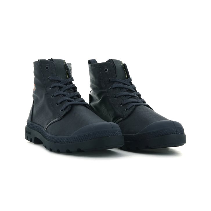 Palladium Pampa Lite+ Recycle WP+ Boots γυναικεια μαυρα | ORMJ80729