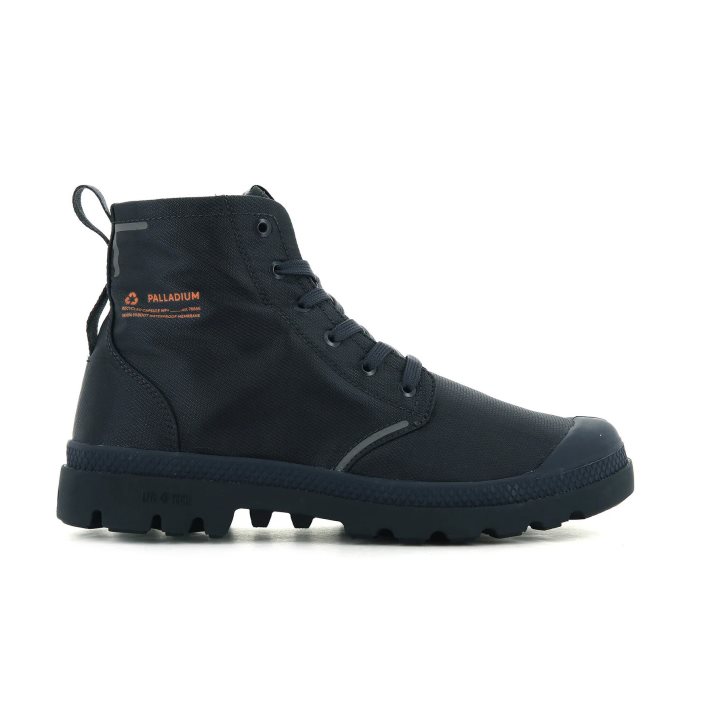 Palladium Pampa Lite+ Recycle WP+ Boots γυναικεια μαυρα | ORMJ80729