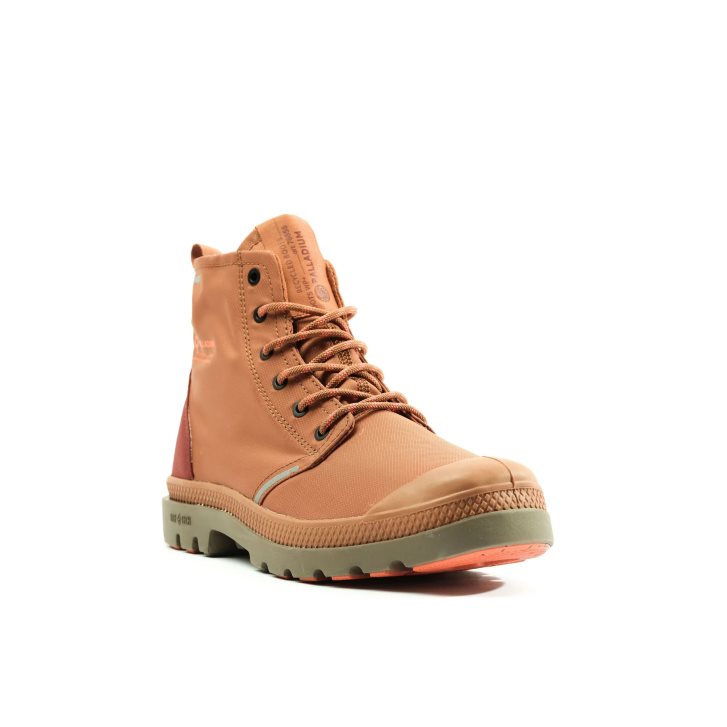 Palladium Pampa Lite+ Recycle WP+ Boots γυναικεια καφε | URFX60495