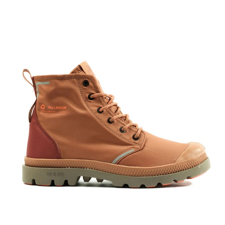 Palladium Pampa Lite+ Recycle WP+ Boots γυναικεια καφε | URFX60495