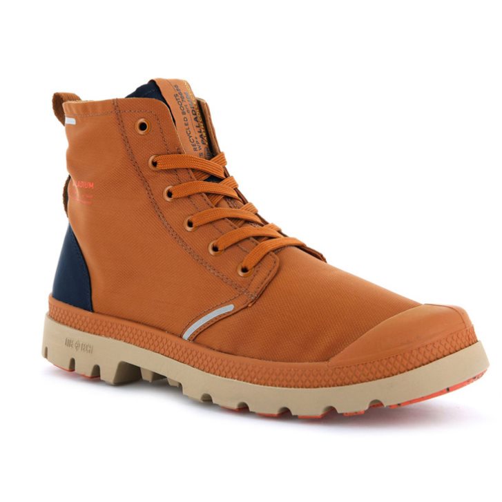 Palladium Pampa Lite+ Recycle WP+ Boots γυναικεια καφε | WFVH03587