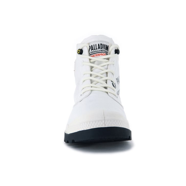 Palladium Pampa Recycle αδιαβροχα+ 2 Boots γυναικεια ασπρα | DOZX03658