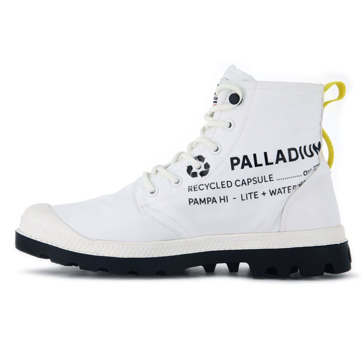 Palladium Pampa Recycle αδιαβροχα+ 2 Boots γυναικεια ασπρα | DOZX03658