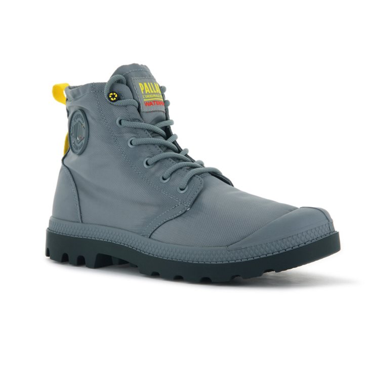 Palladium Pampa Recycle αδιαβροχα+ 2 Boots γυναικεια ανοιχτο μπλε | INJV15690