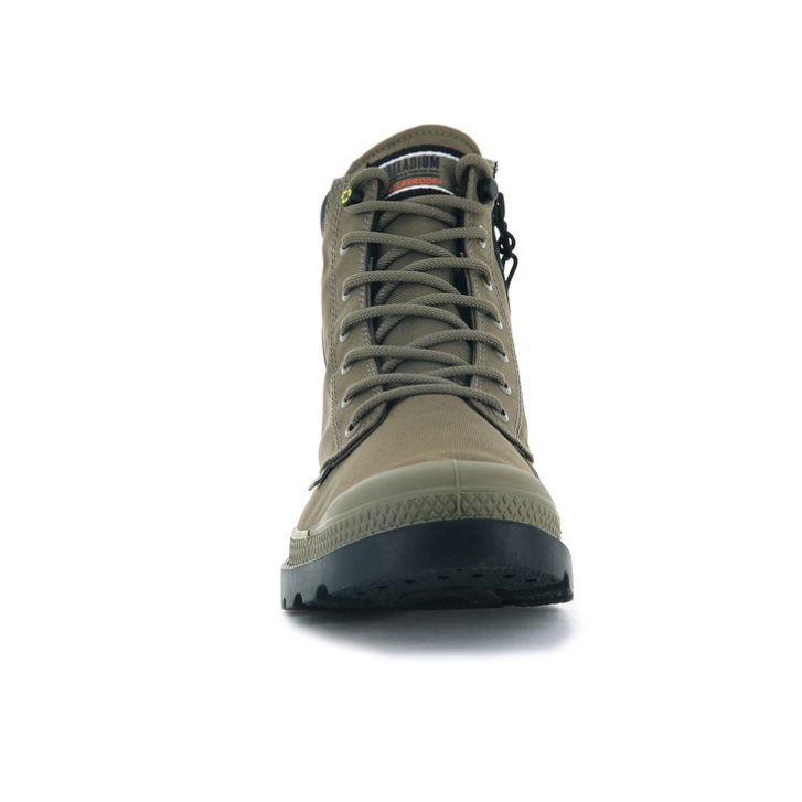 Palladium Pampa SC Recycle WP+N Boots γυναικεια Ελιά | KPZO43927